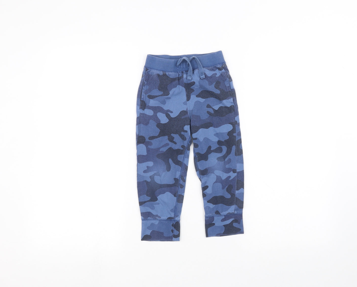Gap Boys Blue Camouflage  Sweatpants Trousers Size 3 Years