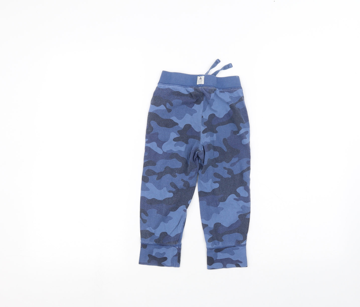 Gap Boys Blue Camouflage  Sweatpants Trousers Size 3 Years