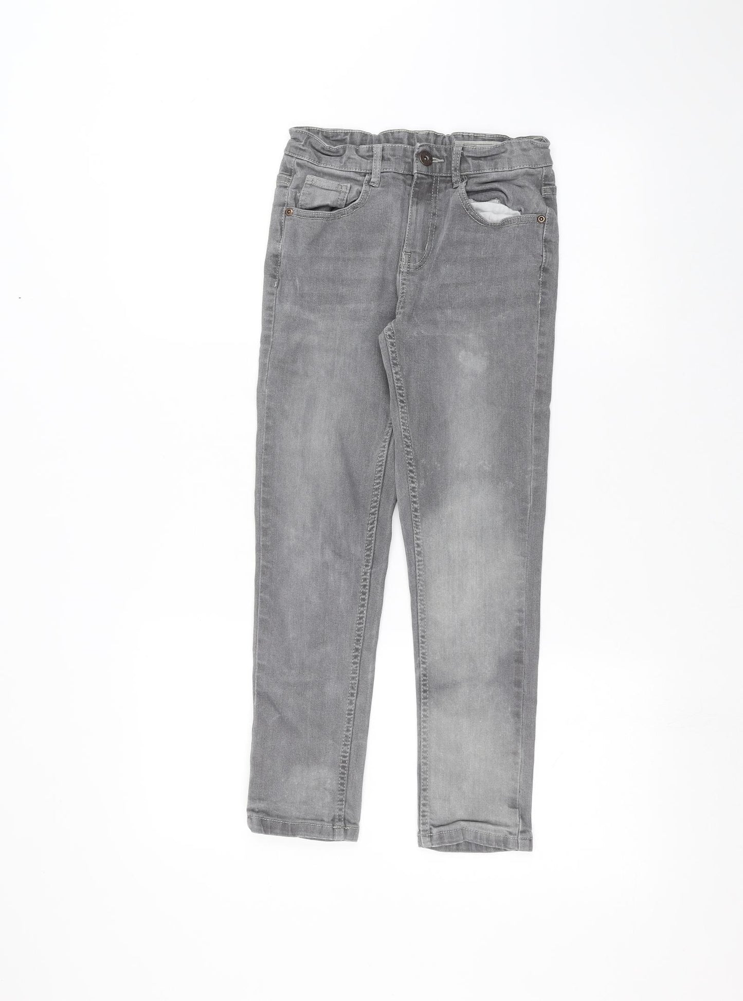 356 denim Girls Grey   Skinny Jeans Size 9-10 Years