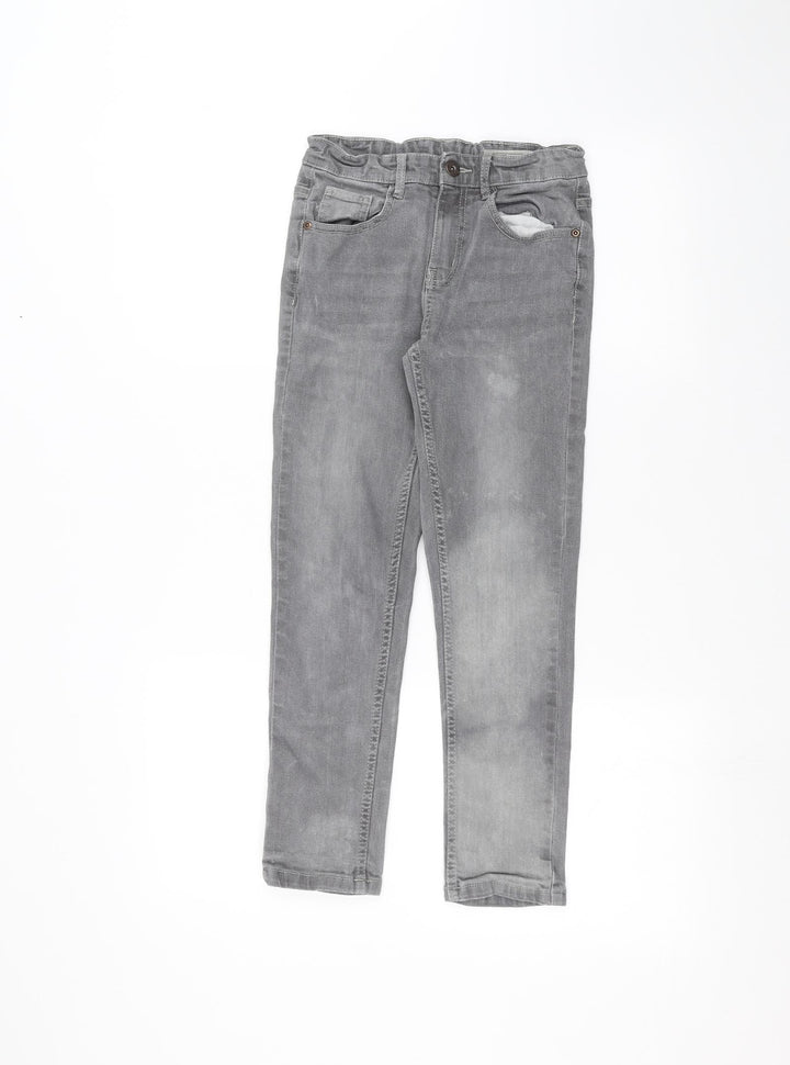 356 denim Girls Grey   Skinny Jeans Size 9-10 Years