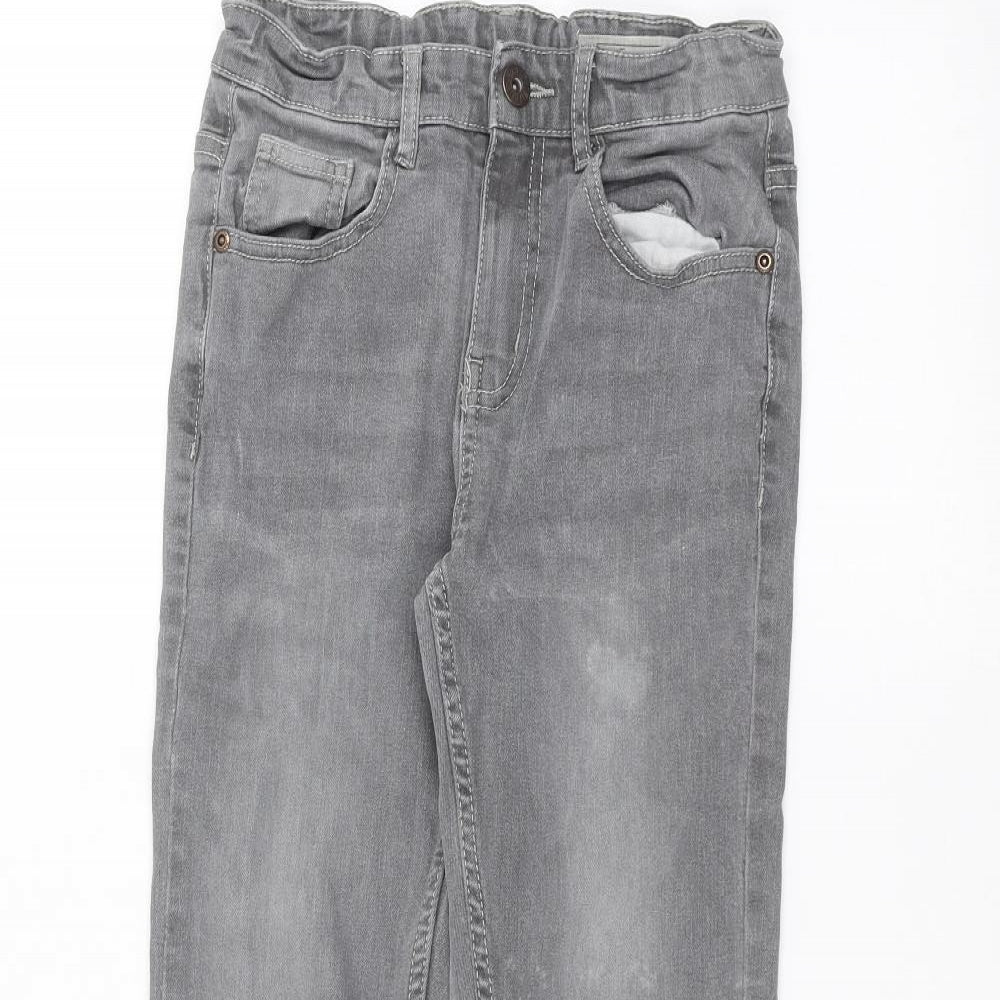 356 denim Girls Grey   Skinny Jeans Size 9-10 Years
