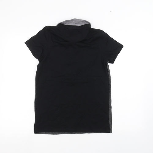 Primark Boys Black   Basic Polo Size 11-12 Years