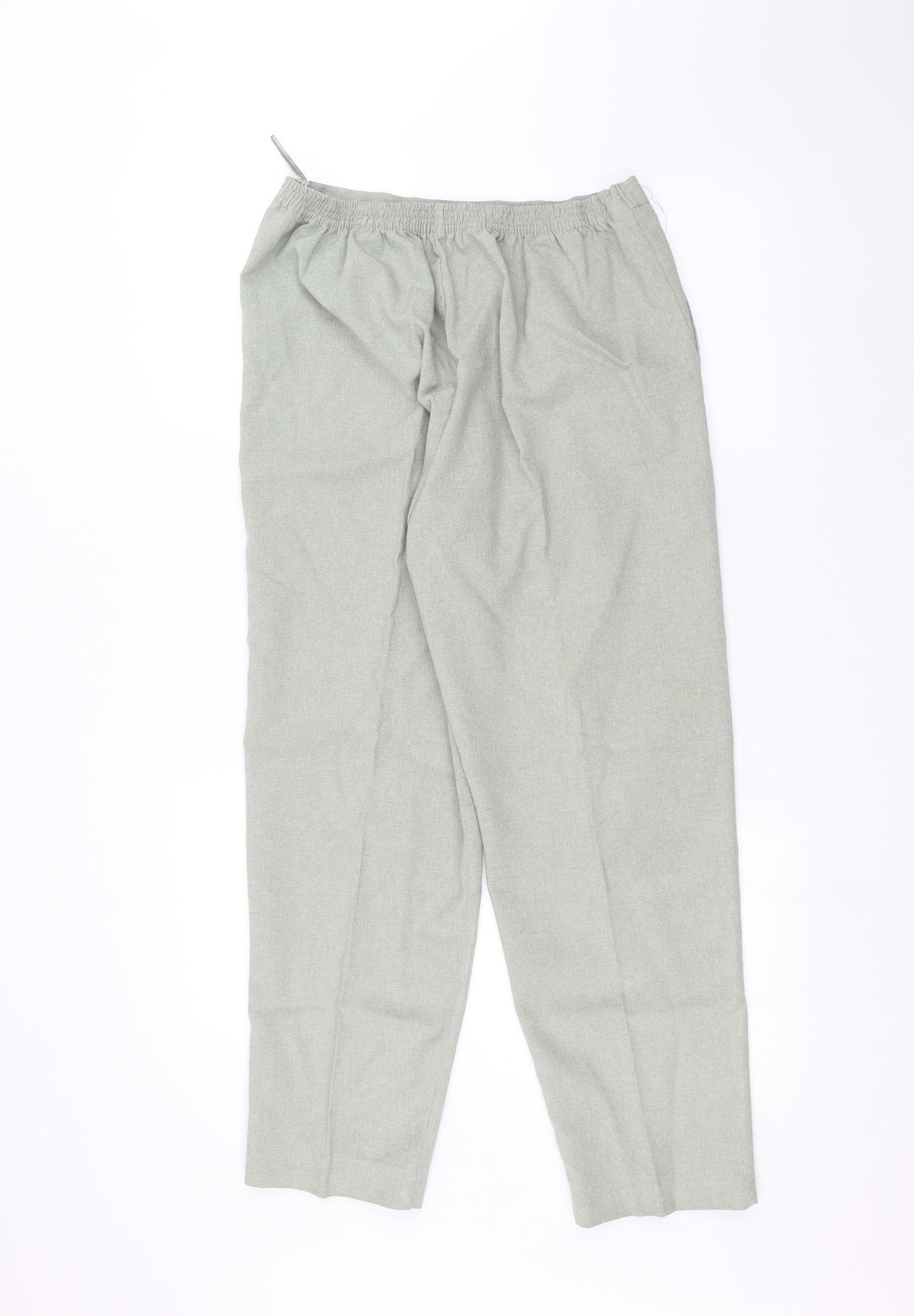 Classics Womens Green   Trousers  Size 14 L27 in