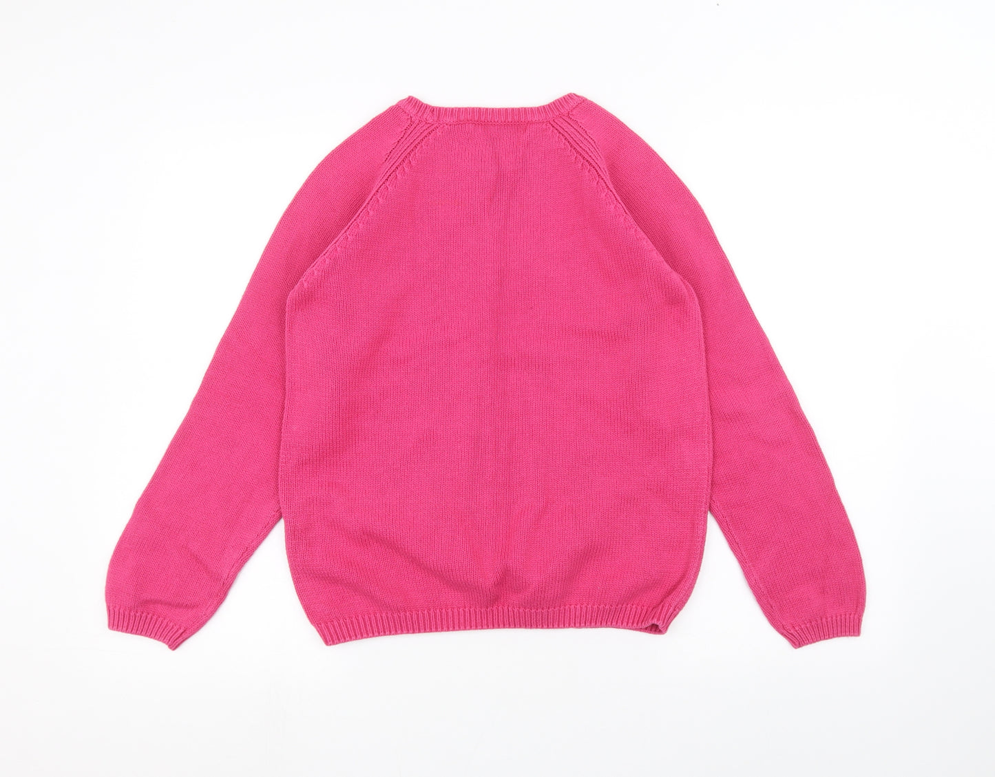 ISLE Womens Pink   Pullover Jumper Size S