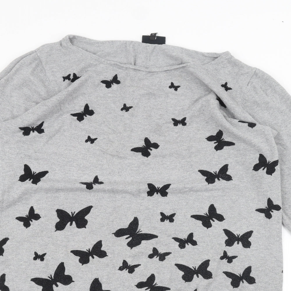 NEXT Womens Grey   Pullover Jumper Size 16