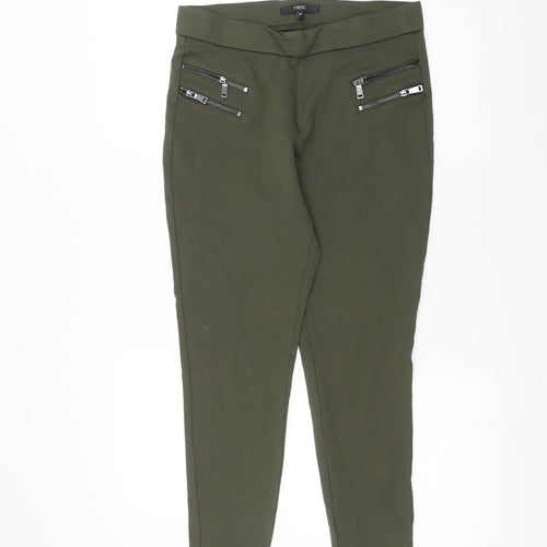 NEXT Womens Green   Trousers  Size 14 L24 in