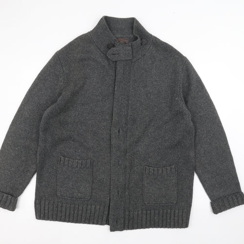 Easy Mens Black   Jacket Coatigan Size XL