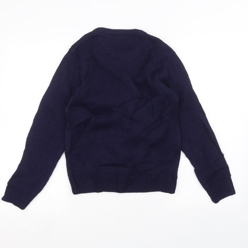 Fluid Boys Blue   Pullover Jumper Size 7-8 Years