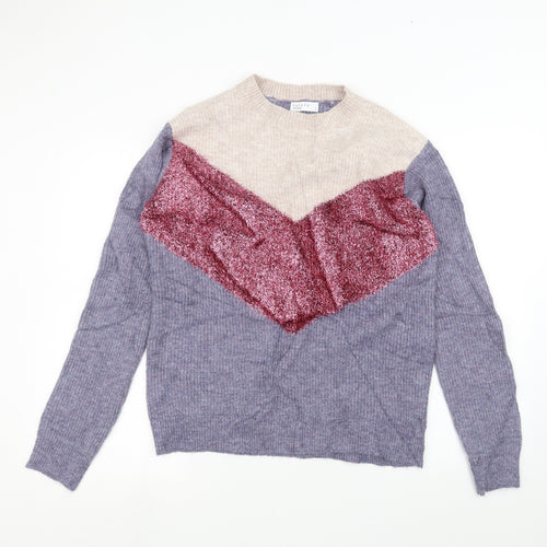 Papaya Womens Blue   Pullover Jumper Size S