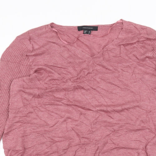 Atmosphere Womens Pink   Basic T-Shirt Size 10