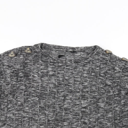 F&F Womens Black   Pullover Jumper Size 10