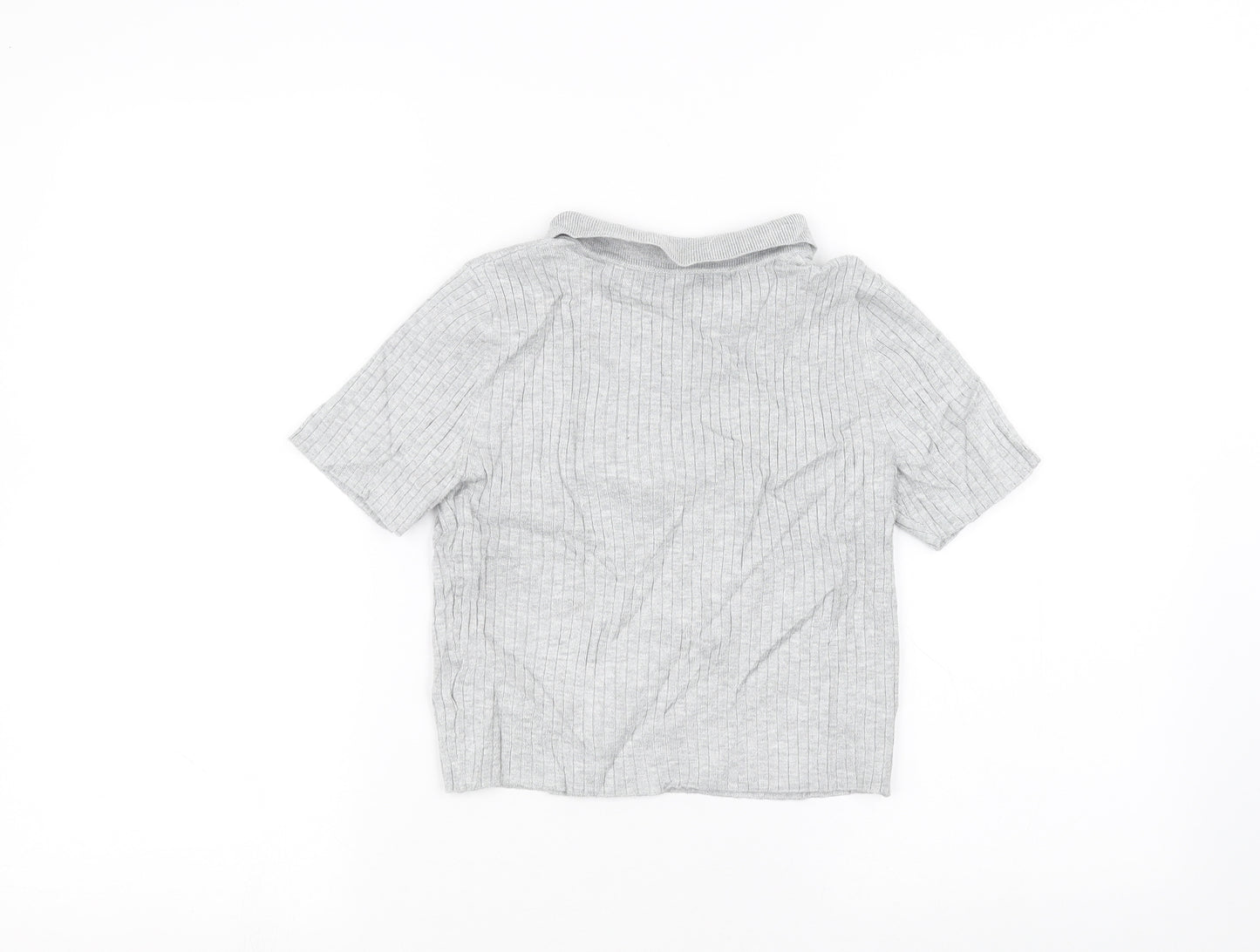 H&M Girls Grey   Basic T-Shirt Size 11-12 Years