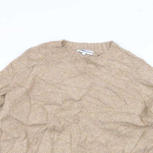Warehouse Womens Beige   Pullover Jumper Size 14