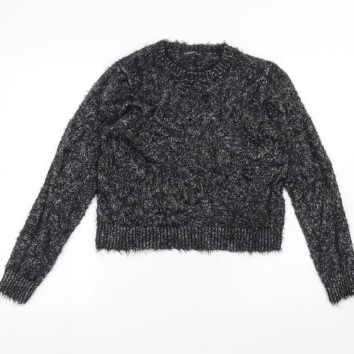 Marks and Spencer Womens Black   Pullover Jumper Size 12