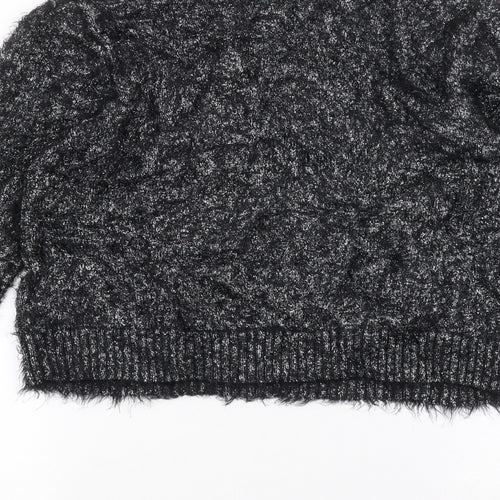 Marks and Spencer Womens Black   Pullover Jumper Size 12