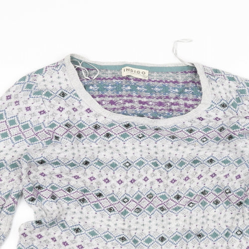 Marks and Spencer Womens Grey   Pullover Jumper Size 8