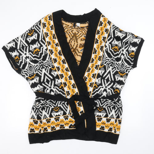 H&M Womens Black   Jacket Coatigan Size L