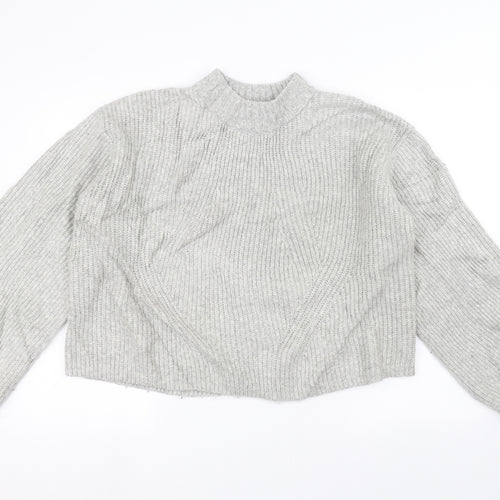 H&M Womens Grey   Pullover Jumper Size M