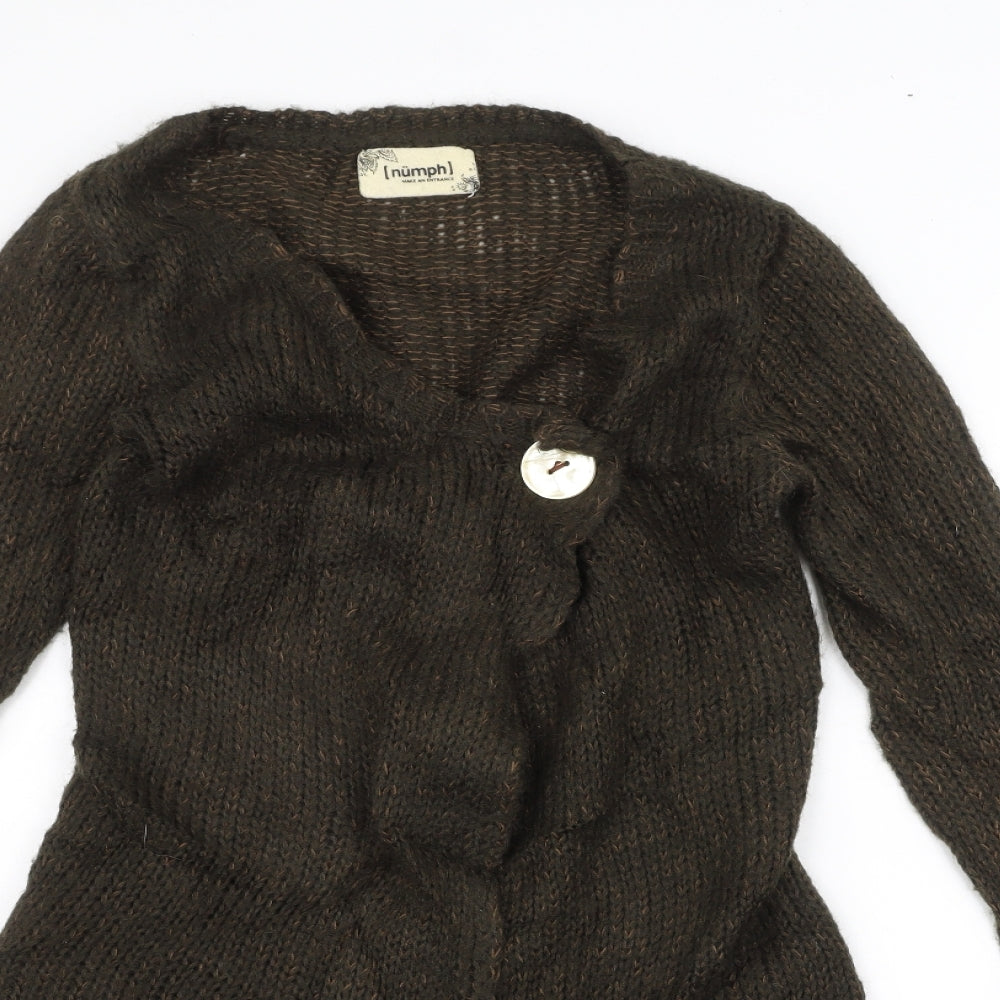 Numph Womens Green   Jacket Coatigan Size XS