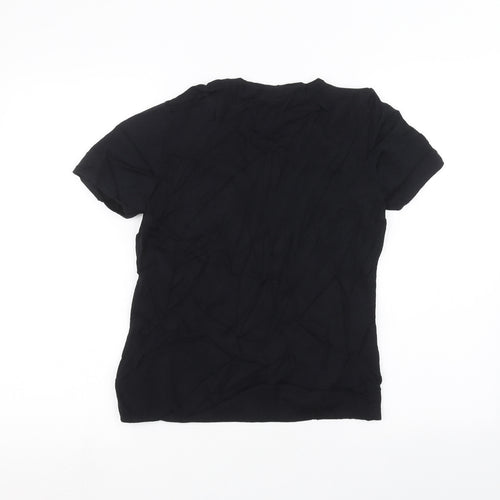 casamia Womens Black   Basic T-Shirt Size S