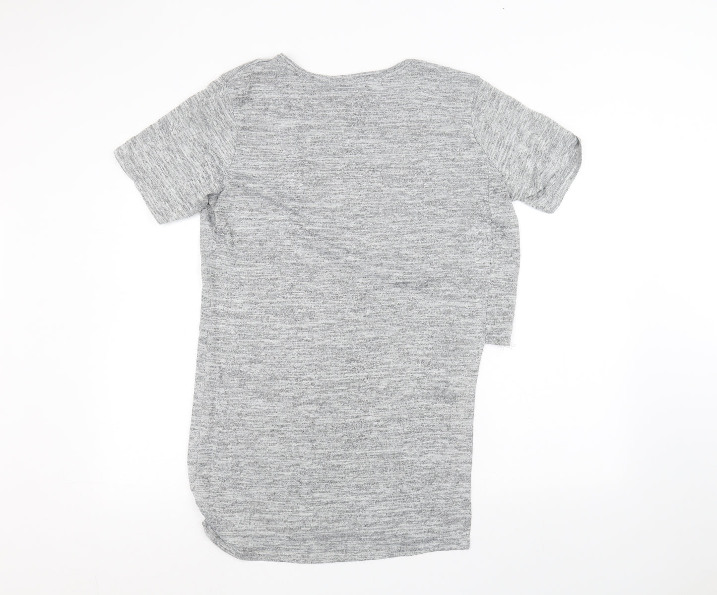 Missguided Womens Grey   Basic T-Shirt Size 12