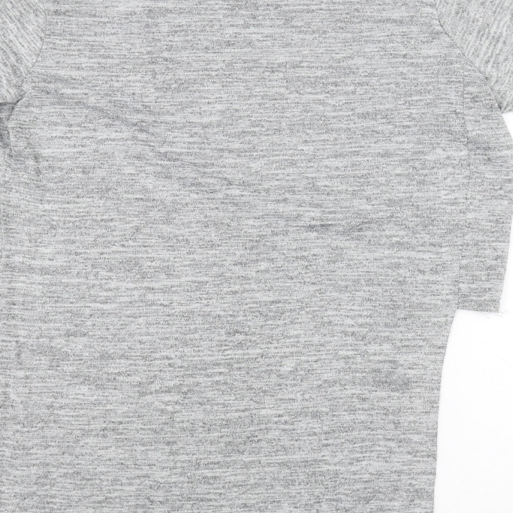 Missguided Womens Grey   Basic T-Shirt Size 12