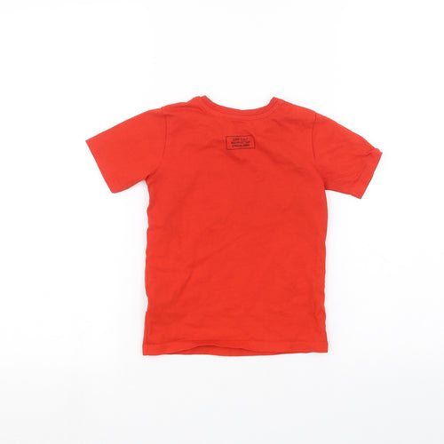 River Island Girls Red   Basic T-Shirt Size 2-3 Years