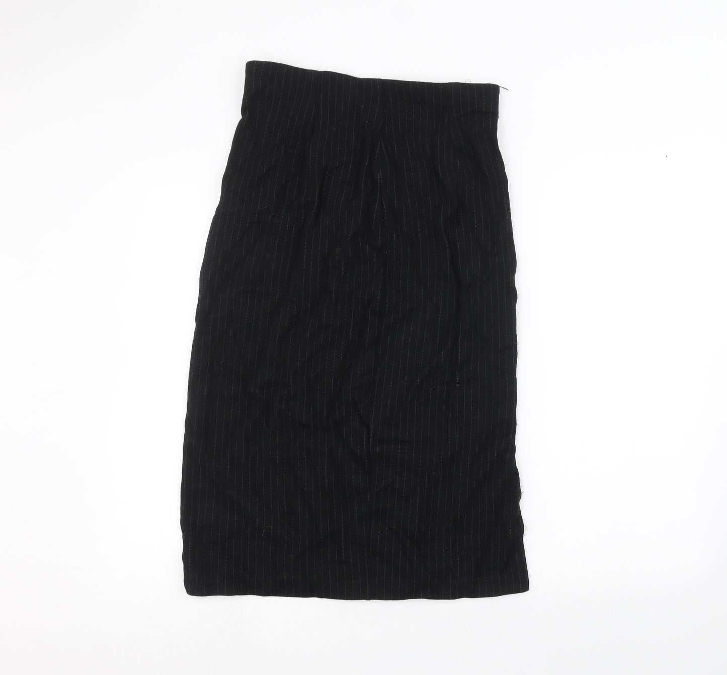 St Micheal Womens Black   A-Line Skirt Size 14