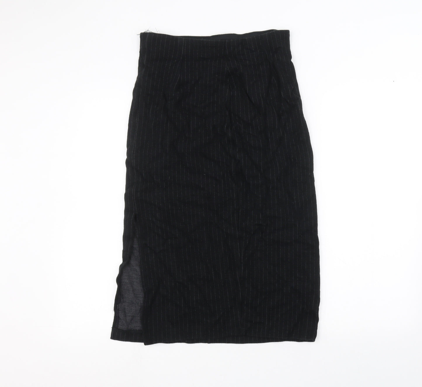 St Micheal Womens Black   A-Line Skirt Size 14