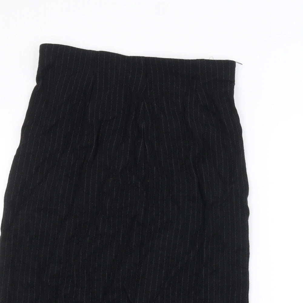 St Micheal Womens Black   A-Line Skirt Size 14