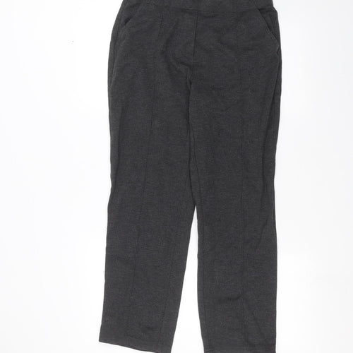 Marks and Spencer Womens Grey   Trousers  Size 14 L24 in