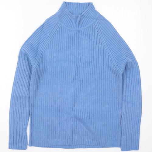 Zingara Mens Blue  Knit Pullover Jumper Size M