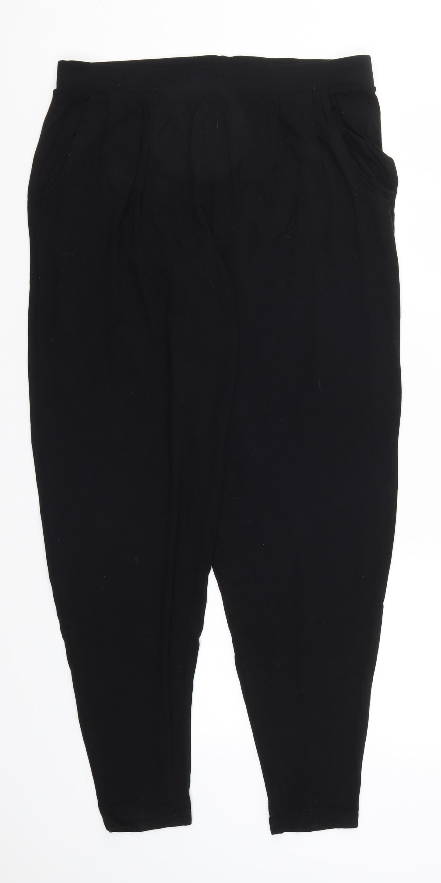 NEXT Womens Black   Trousers  Size 14 L28.5 in