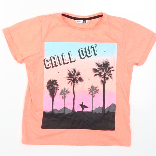 Pep&Co Boys Pink   Basic T-Shirt Size 8-9 Years  - Chill Out