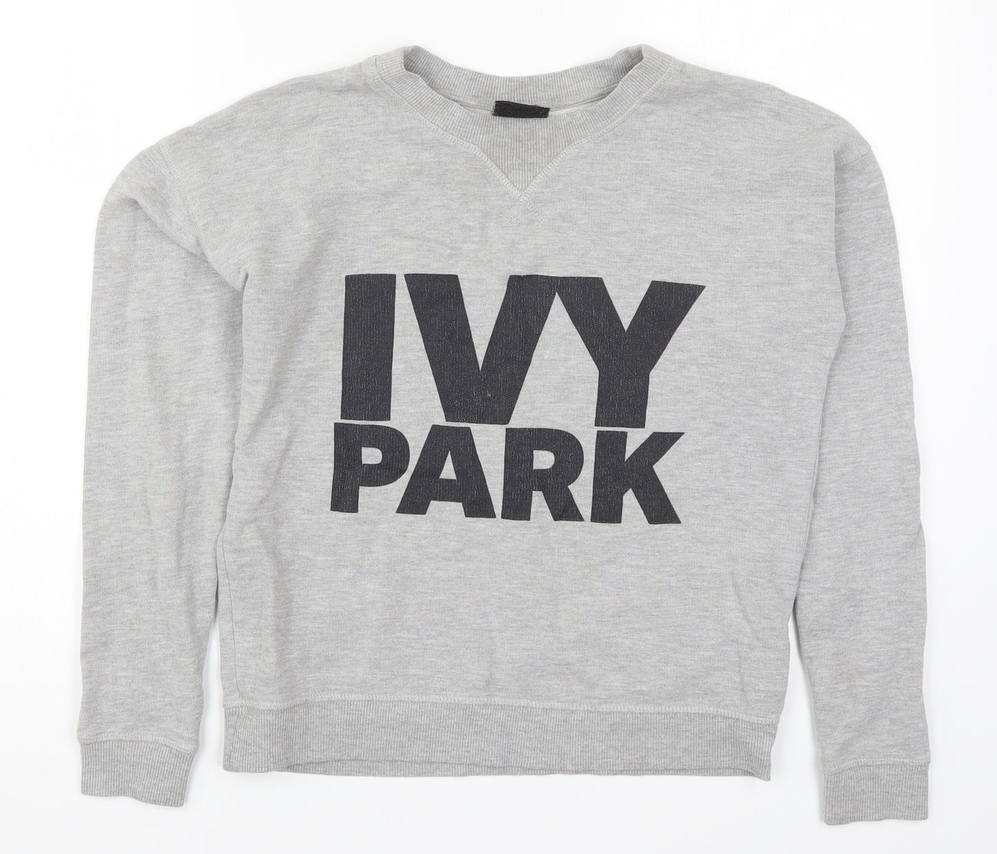 IVY PARK Womens Grey   Pullover Sweatshirt Size XS