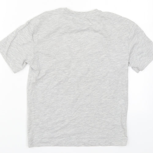Matalan Girls Grey Solid  Top Pyjama Top Size 9 Years  - Sleep Squad