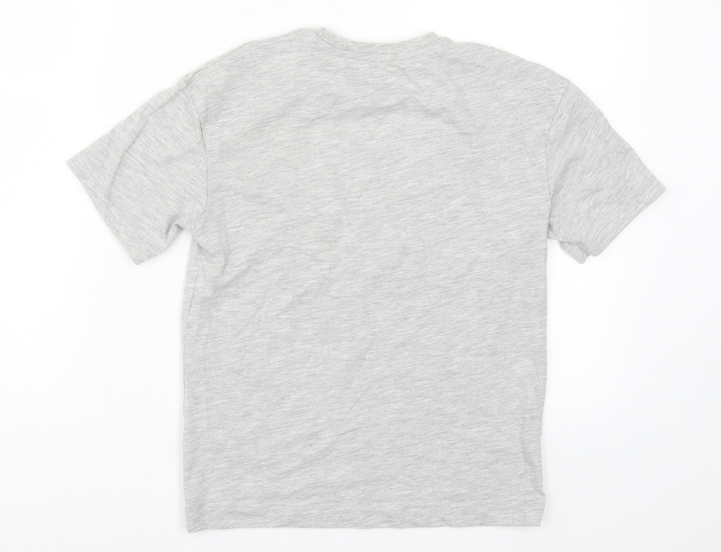 Matalan Girls Grey Solid  Top Pyjama Top Size 9 Years  - Sleep Squad