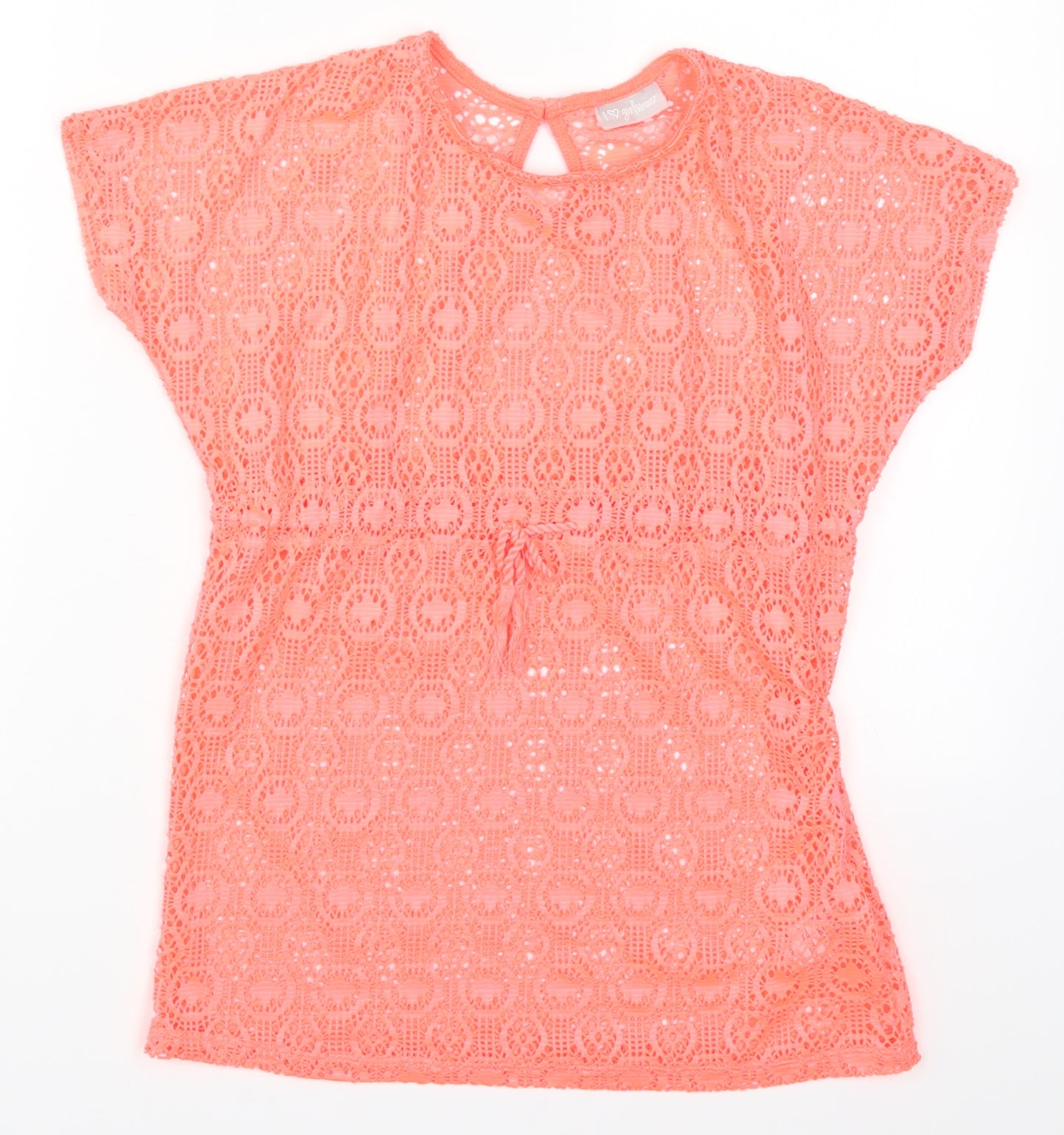 Matalan Girls Pink   Basic T-Shirt Size 10 Years