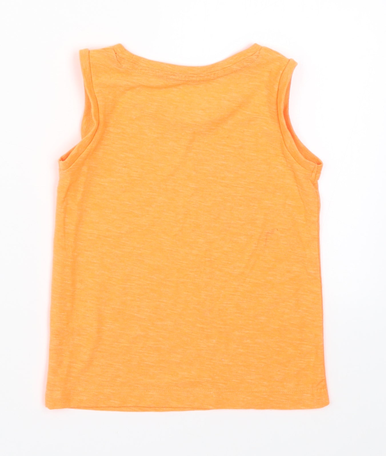 Matalan Boys Orange   Basic Tank Size 2-3 Years