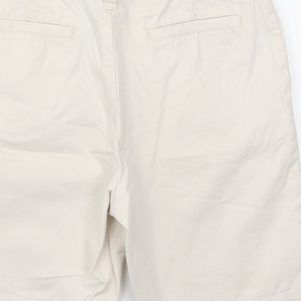 Lands End Boys Beige   Bermuda Shorts Size 10-11 Years