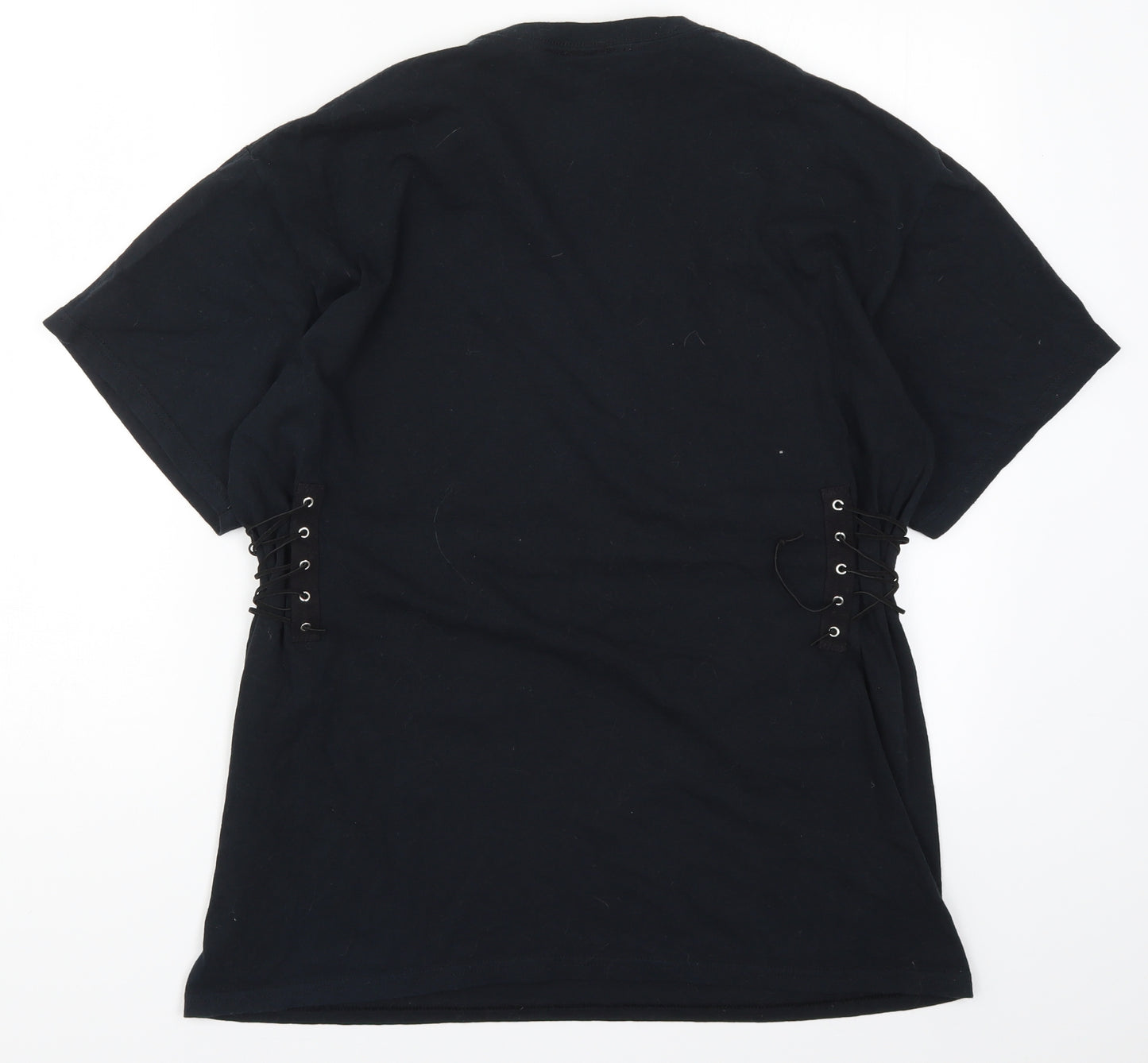 Milk It Womens Black   Basic T-Shirt Size S  - Problem Solved