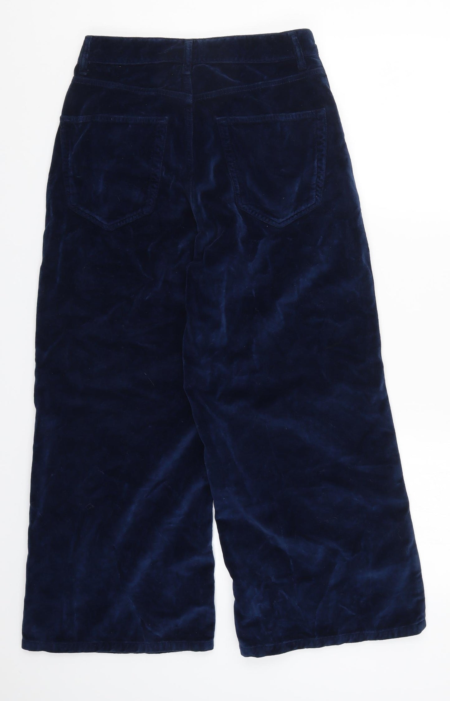 Preworn Womens Blue   Cropped Trousers Size 28 in L24 in
