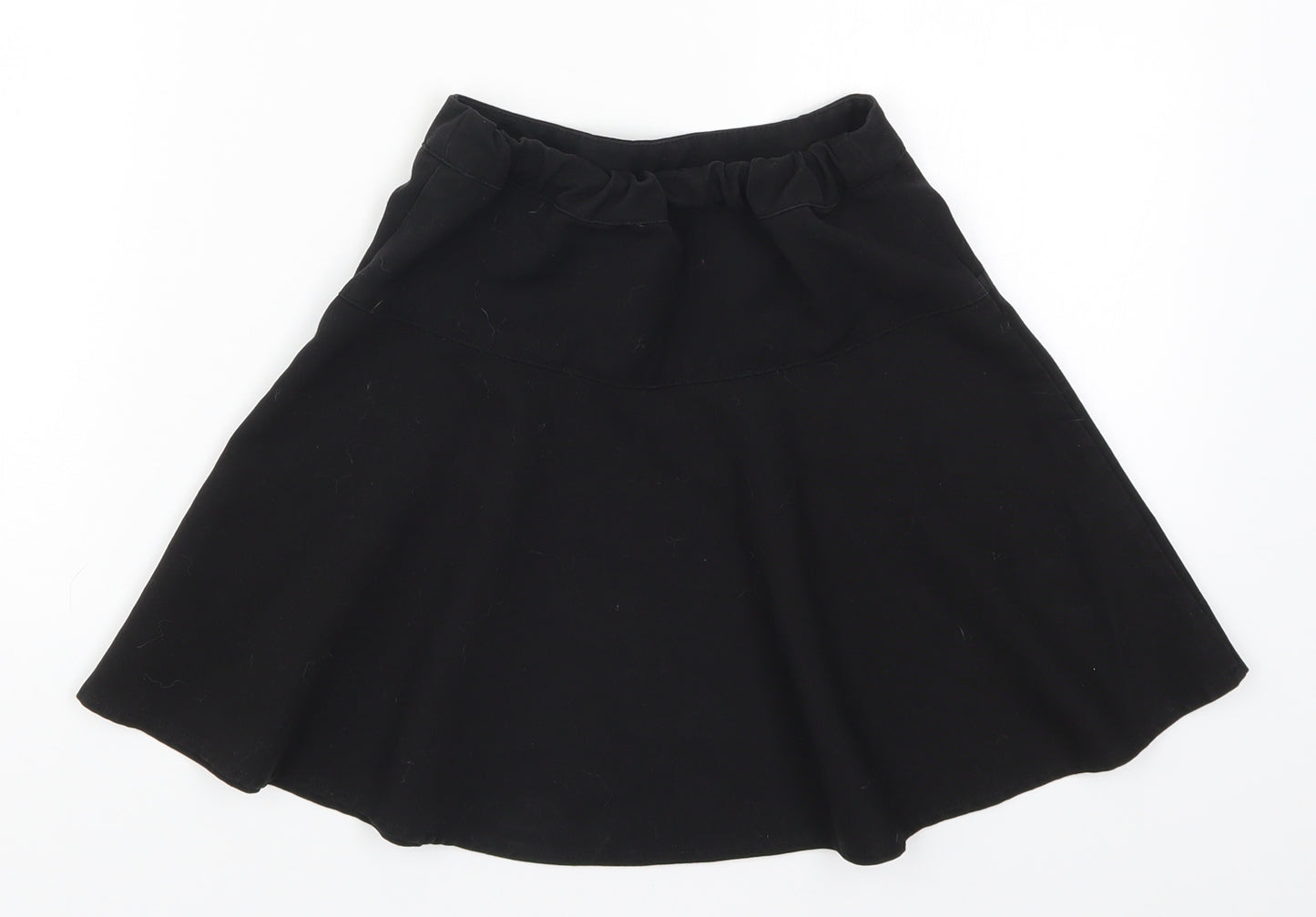 George Girls Black   Skater Skirt Size 7-8 Years