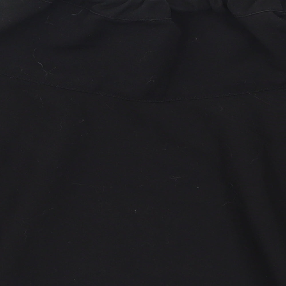George Girls Black   Skater Skirt Size 7-8 Years
