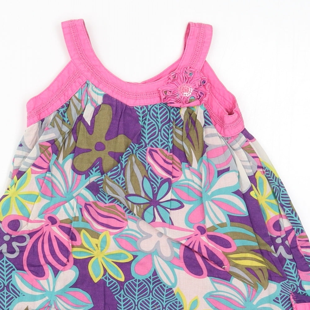 F&F Girls Multicoloured Floral  A-Line  Size 4-5 Years