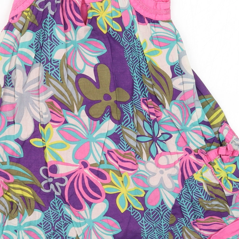 F&F Girls Multicoloured Floral  A-Line  Size 4-5 Years