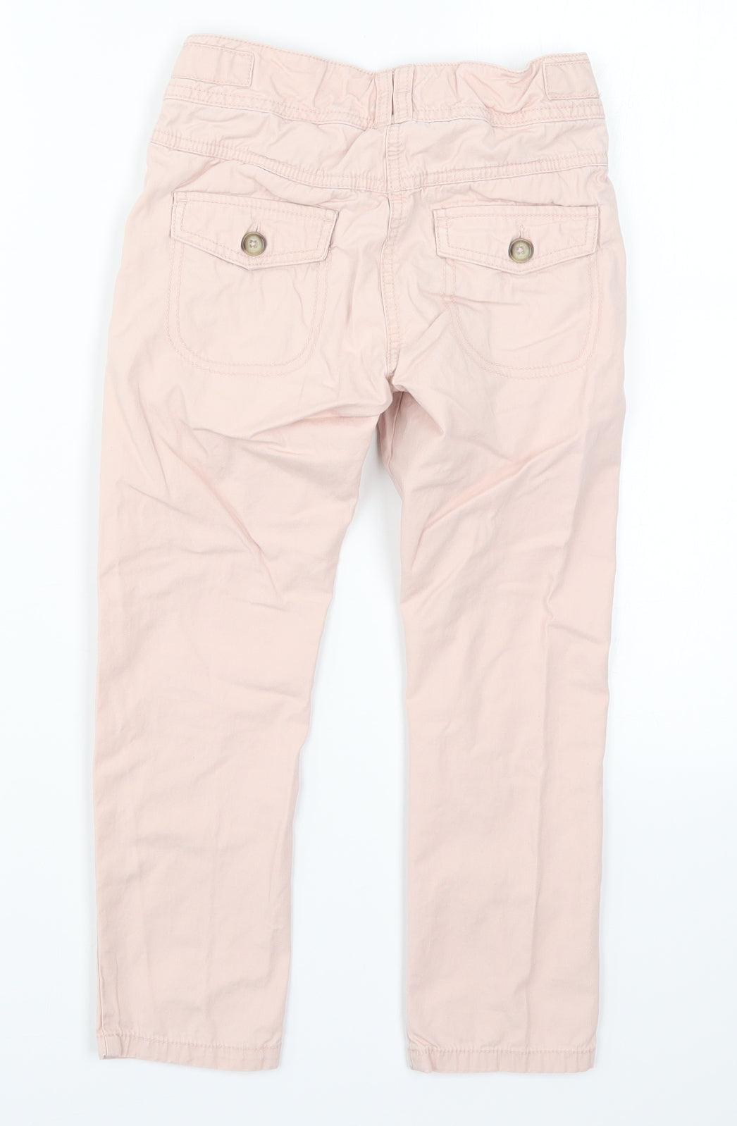 NEXT Girls Pink   Chino Trousers Size 7 Years