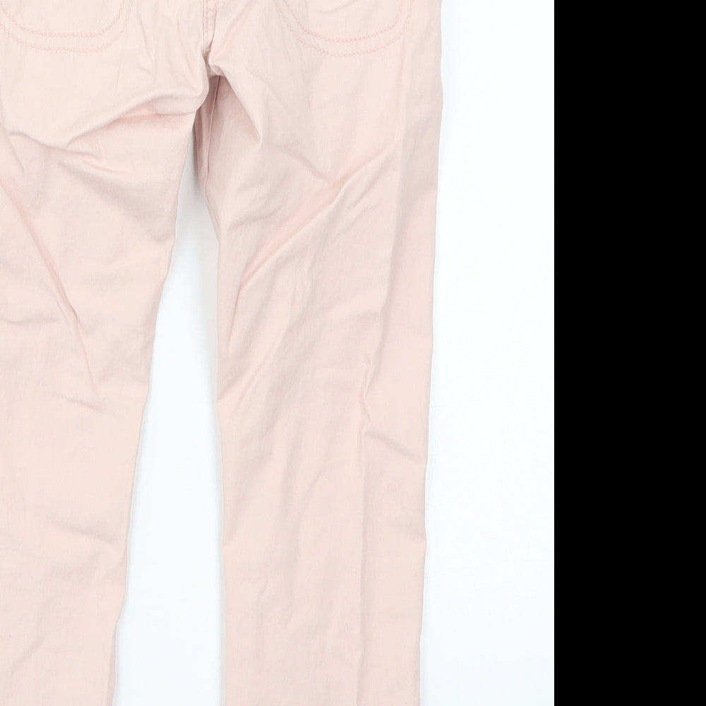 NEXT Girls Pink   Chino Trousers Size 7 Years