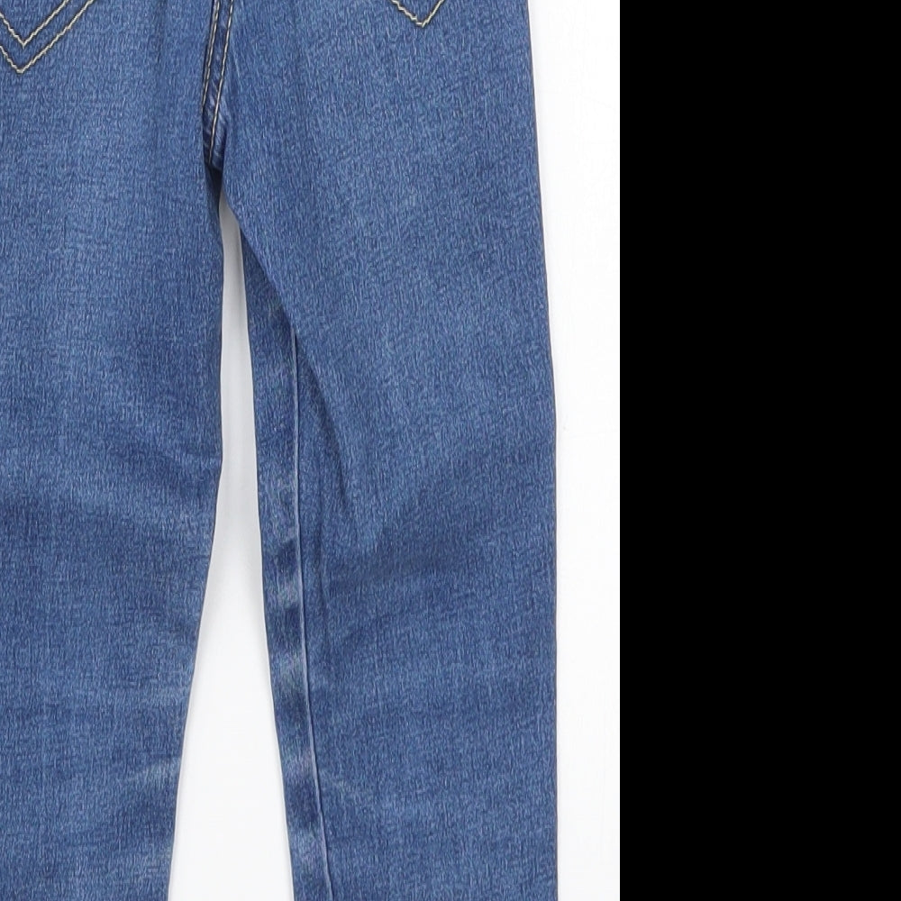 George Girls Blue  Denim Jegging Jeans Size 4-5 Years