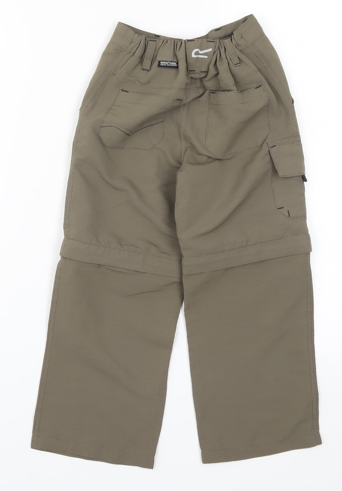 Regatta Boys Green   Cargo Trousers Size 3-4 Years